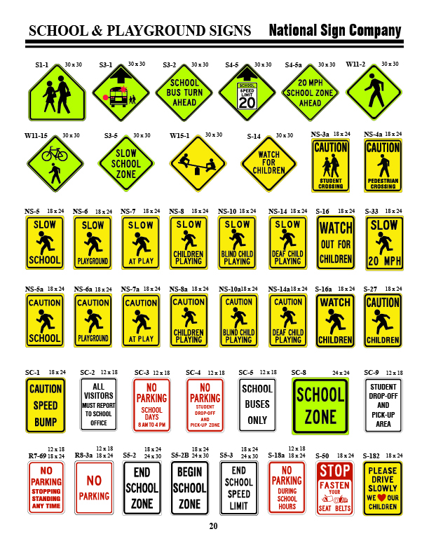 School Signs