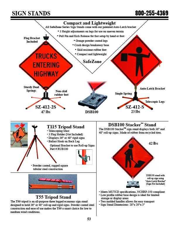 Sign Stands