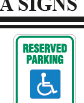 Reserved Accessible Parking (Center) (R7-8D)